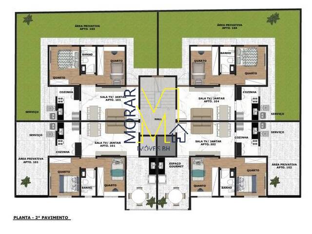 Apartamento para Venda em Belo Horizonte - 5