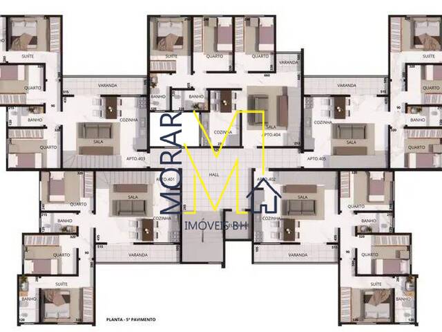 Apartamento para Venda em Belo Horizonte - 4