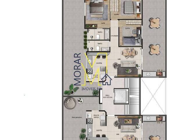 #MI2443 - Apartamento para Venda em Belo Horizonte - MG - 2